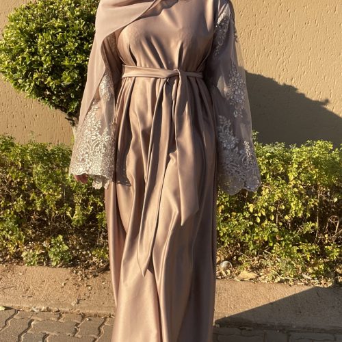 Mahi Luxury Satin Abaya