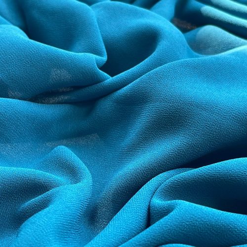 Mudahash Chiffon French Blue Hijab
