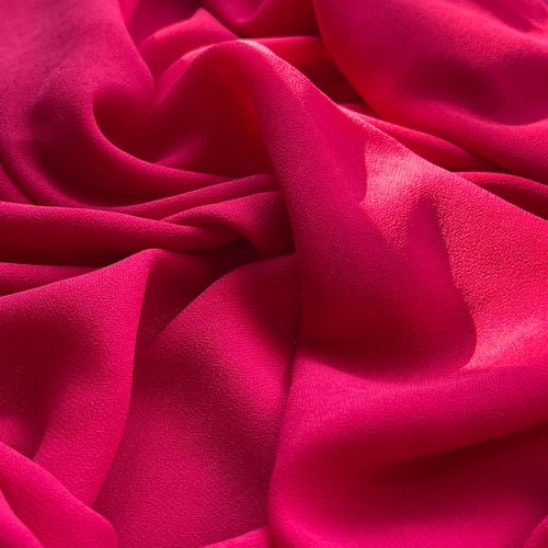 Mudahash Chiffon Hot Pink Hijab