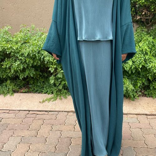 Double Layer Satin Pleated Inner