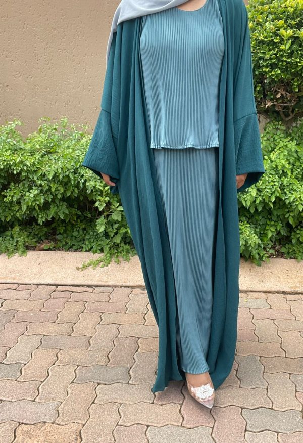 Double Layer Satin Pleated Inner
