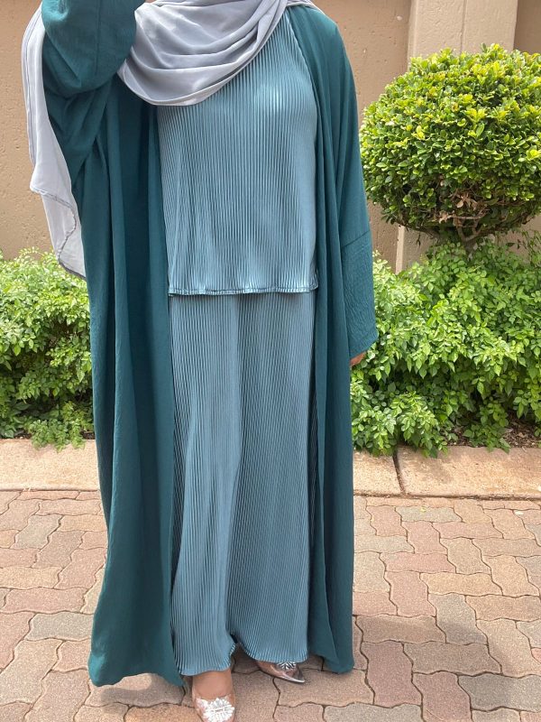 Double Layer Satin Pleated Inner - Image 4