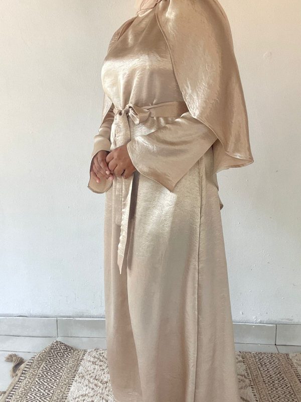 Caped Golden Hour Abaya - Image 3