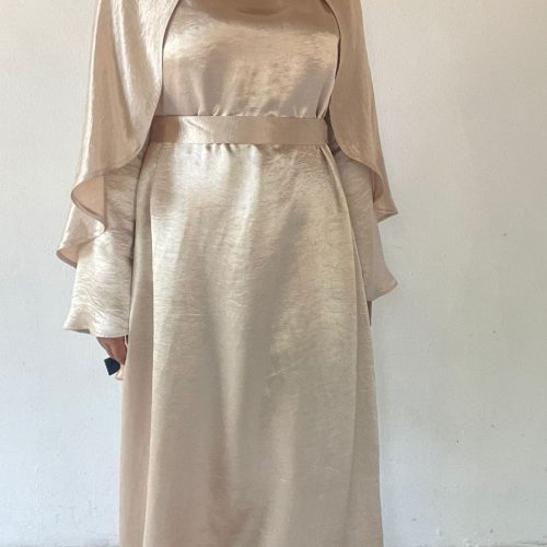 Caped Golden Hour Abaya
