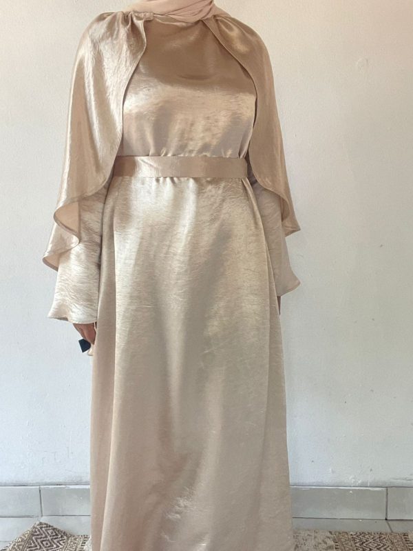 Caped Golden Hour Abaya