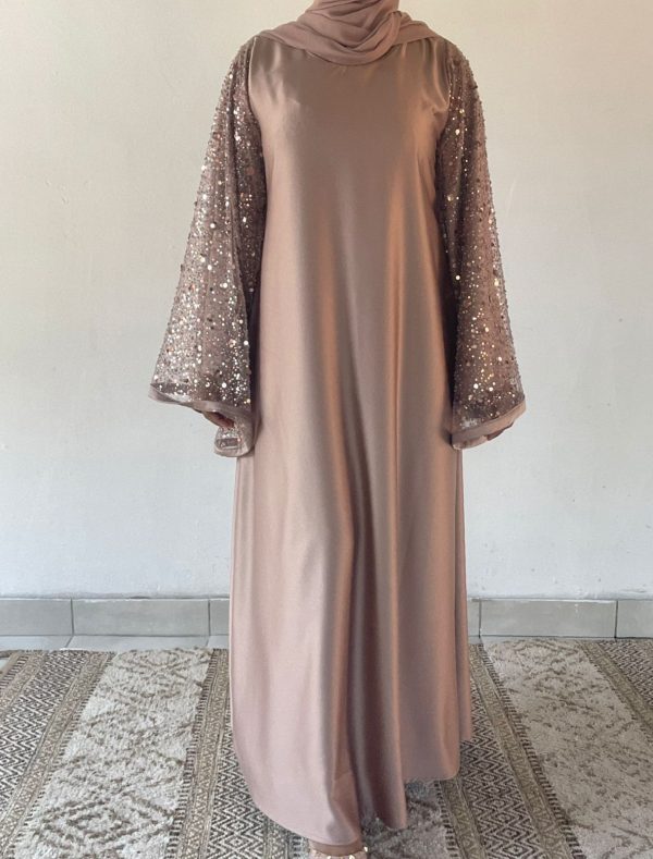 Hollywood Beaded Abaya - Image 2