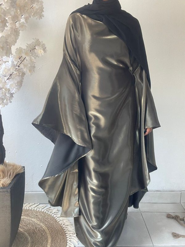 Vintage Gold Somerist Abaya - Image 3