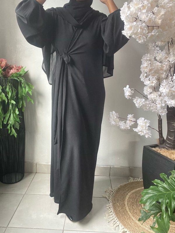 Belina Wrap Abaya - Image 4