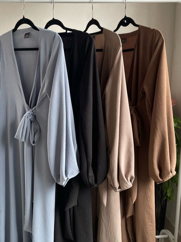 Belina Wrap Abaya - Image 2