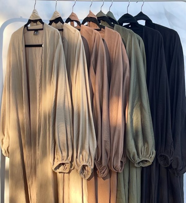 Linen Bubble Sleeve Coat - Image 9