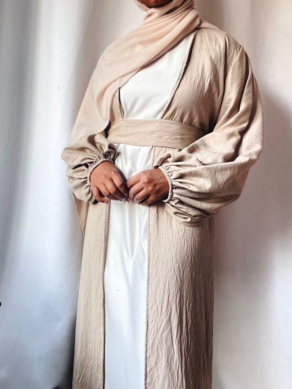 Linen Bubble Sleeve Coat - Image 8