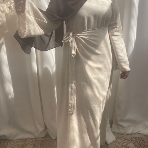 Hayley Wrap Dress Abaya