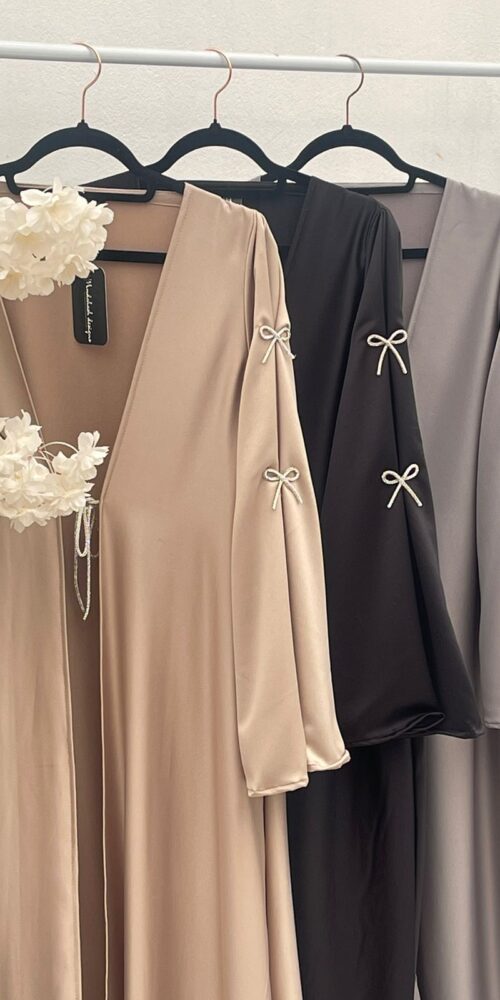 Satin Bow Coat