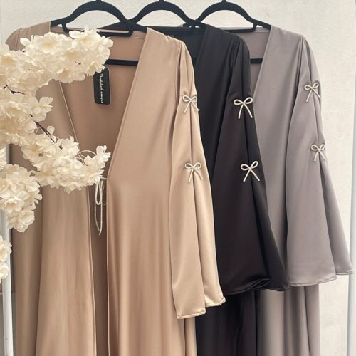 Satin Bow Coat