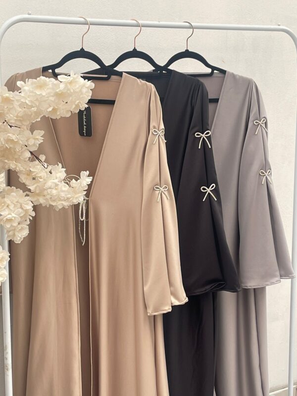 Satin Bow Coat