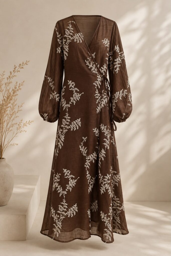 Embroidered Wrap
