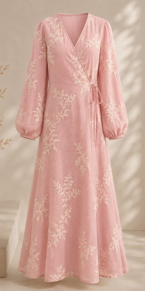Embroidered Wrap
